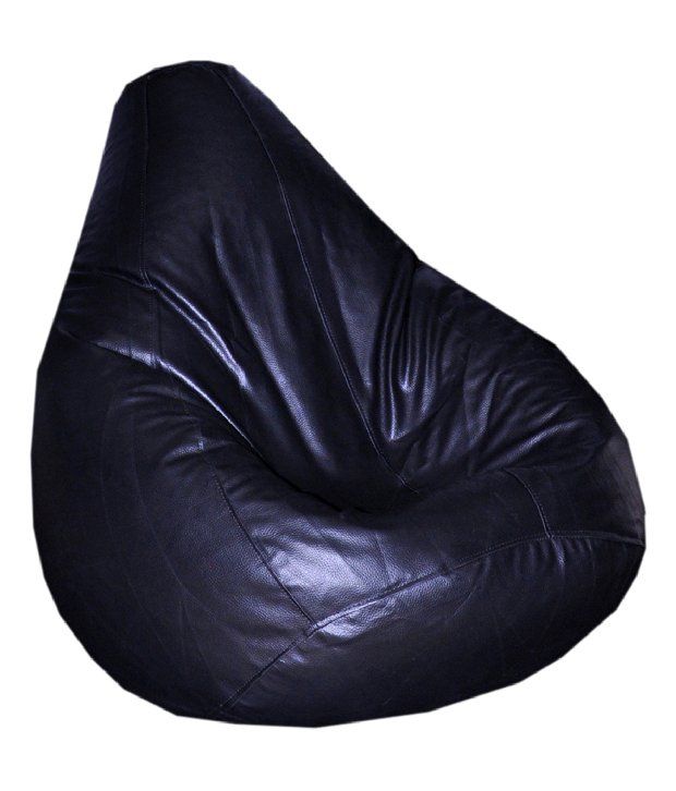 Biggie Bean Bag XXXL Size Black Filled With beans Buy Biggie