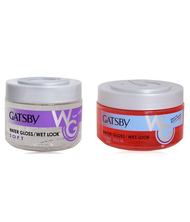 Gatsby Watergloss Hair Styling Gel Combo Soft and Hyper