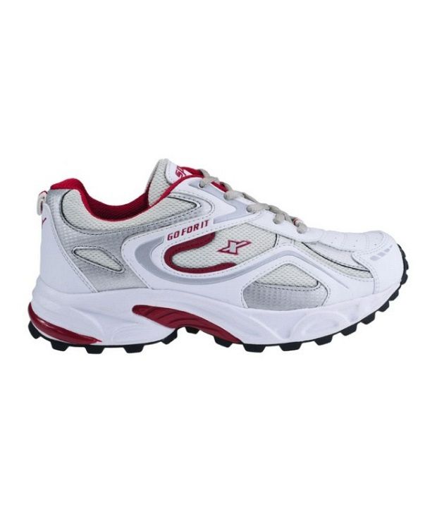 Sparx White \u0026 Maroon Sports Shoes - Buy 