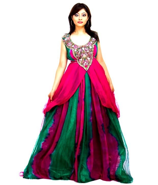 colour gown design