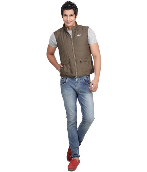 fila sleeveless jacket