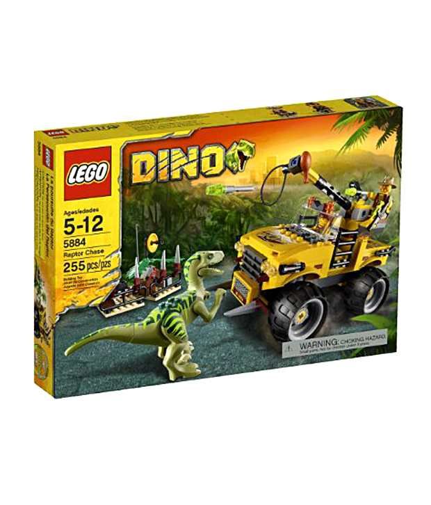 lego 5884 dino raptor chase