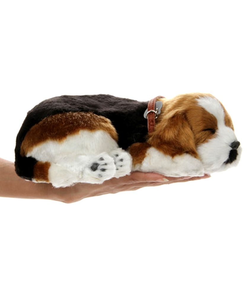 perfect pets international sleeping beagle plush