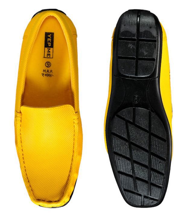 Yepme Yellow Designer Shoes - Buy Yepme Yellow Designer Shoes Online at ...