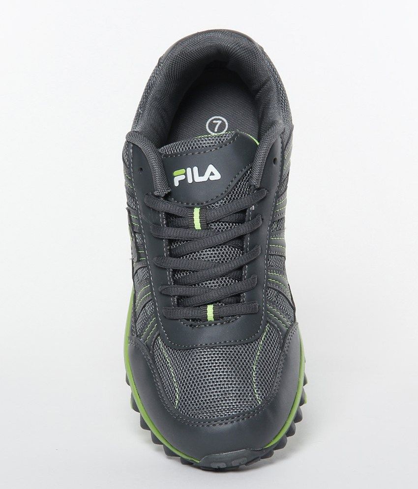 dark green fila shoes