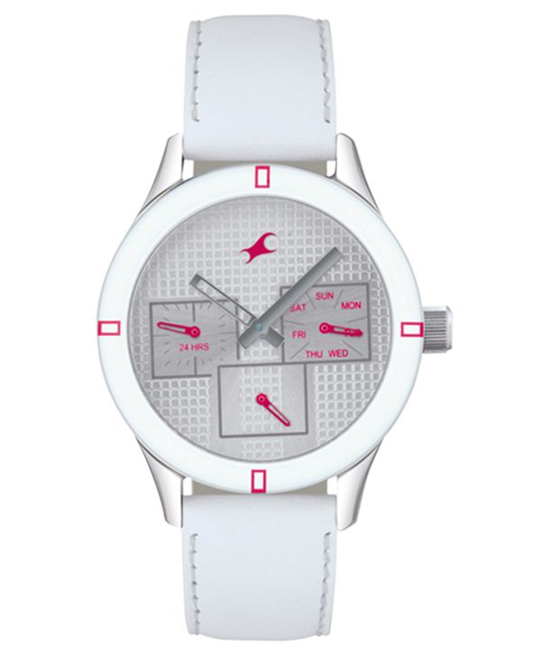 fastrack watch white