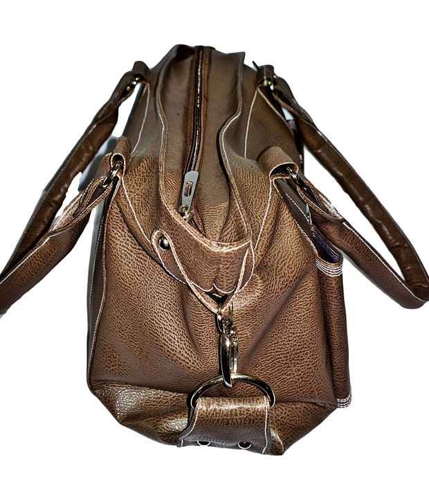 brown shoulder bag designer