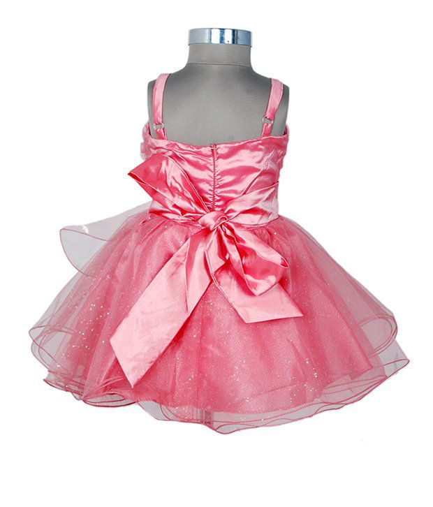 Annamaria Dark Pink Dress For Kids - Buy Annamaria Dark Pink Dress For ...