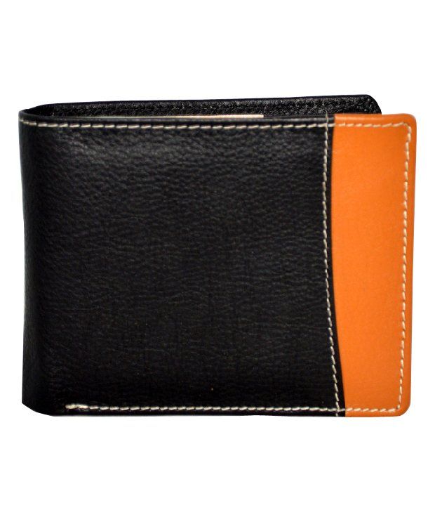 Dandy Tan & Black Wallet For Men: Buy Online at Low Price in India ...