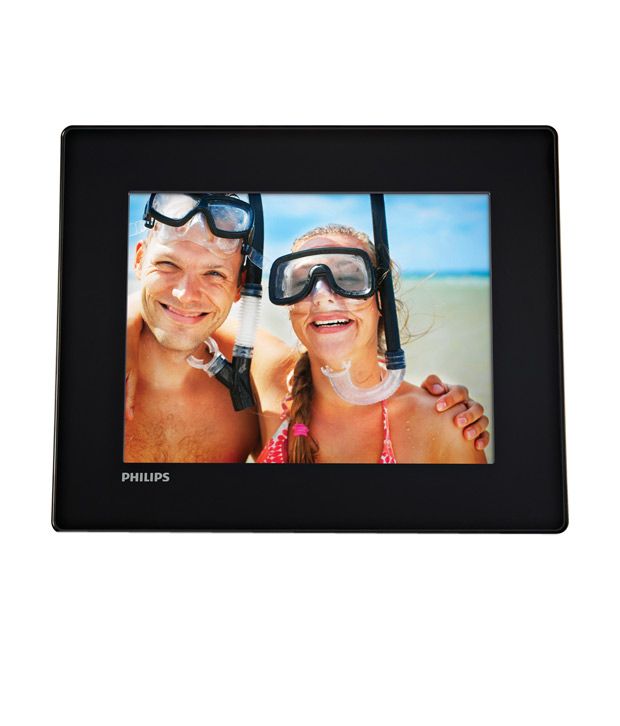 Philips Spf4008 8 Inch High Resolution Lcd Digital Photo Frame With Philips Spf4008 8 Inch