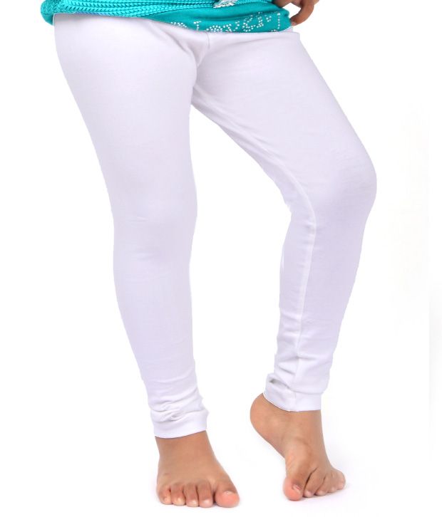 Robinbosky Pearly White Leggings For Kids - Buy Robinbosky Pearly White ...