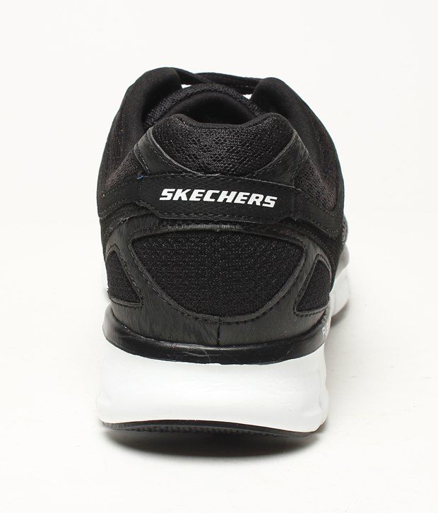 skechers black energy trainers