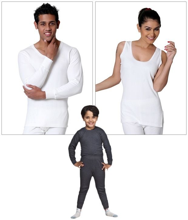 lux inferno white cotton thermal vest