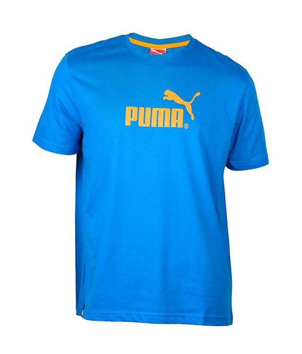 Puma Classy Blue T Shirt - Buy Puma Classy Blue T Shirt Online at Low Price - Snapdeal.com