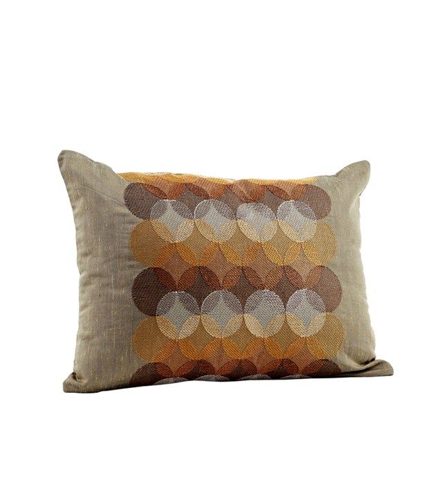 Maspar Beige Spot Light Cushion Cover (12x18 inches) Buy Online at