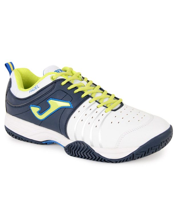 Joma Steady White & Navy Blue Tennis Shoes Buy Joma Steady White