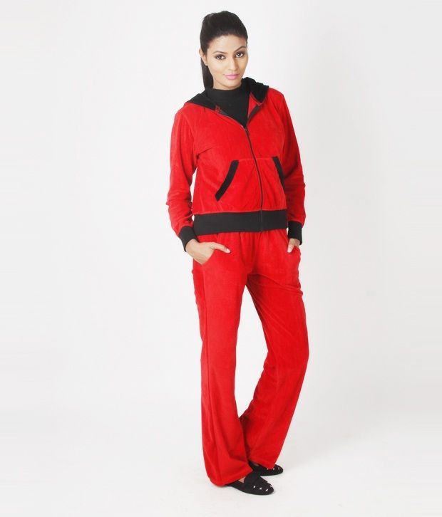 poly cotton tracksuit