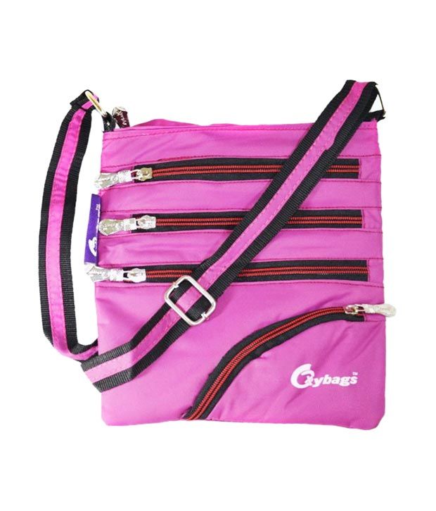 pink sling bag flipkart