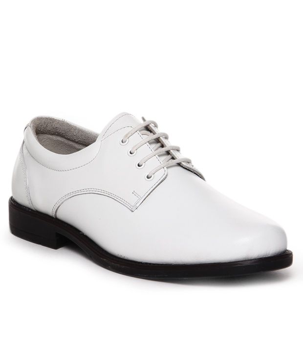 Randier Smart White Formal Shoes Price in India- Buy Randier Smart ...