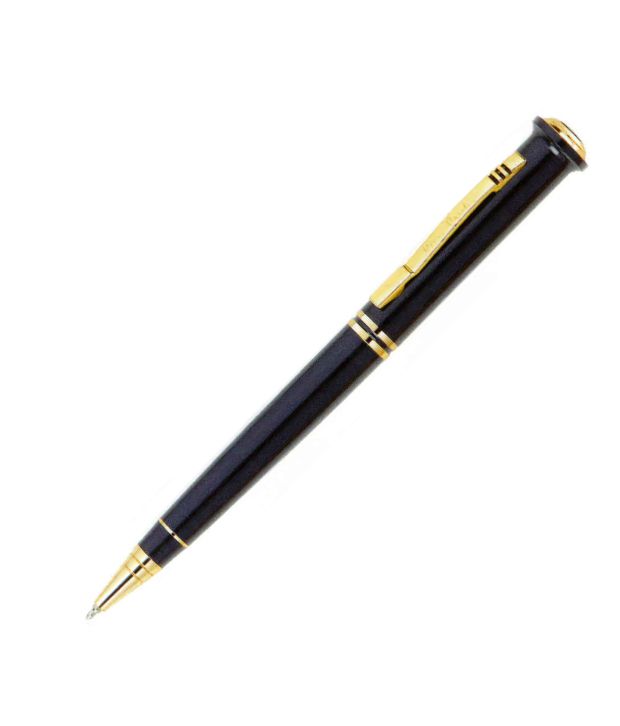 Pierre Cardin Fire Black Laquer Ball Pen (Pack Of 2 Pens): Buy Online