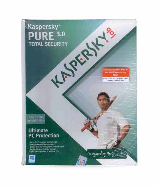 Kaspersky Total Security 2013 ( 3 / 1 ) CD