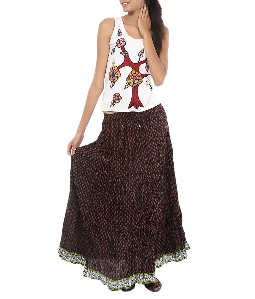 party wear long skirts online