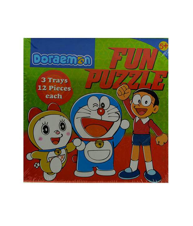 Buy Doraemon Puzzle Game Multicolor Online At Low Prices In India Amazon In