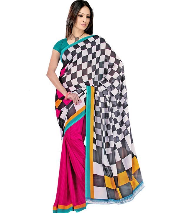 dani chiffon saree