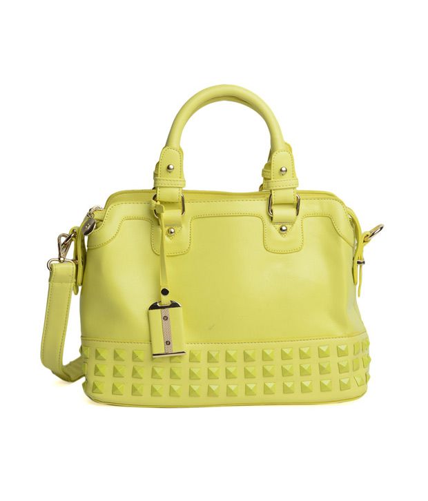ADISA Lime Green Handbag - Buy ADISA Lime Green Handbag Online at Best ...