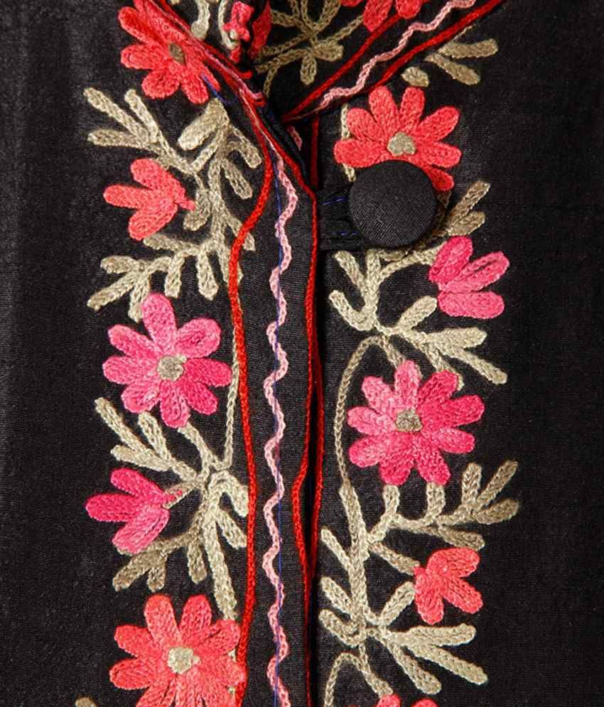 black kashmiri jacket