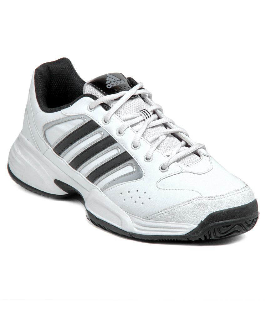 Adidas Edgy White & Black Sports Shoes - Buy Adidas Edgy White & Black ...