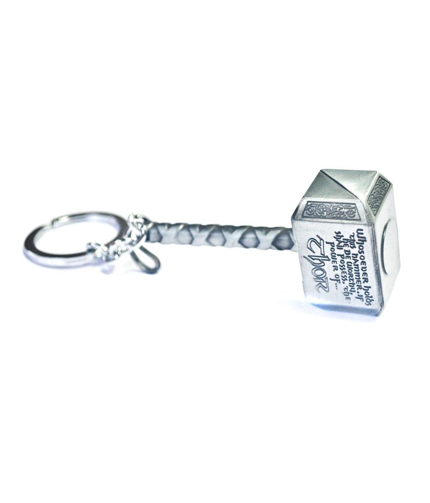 Marvel Thor Hammer Keychain: Buy Online at Low Price in ...
