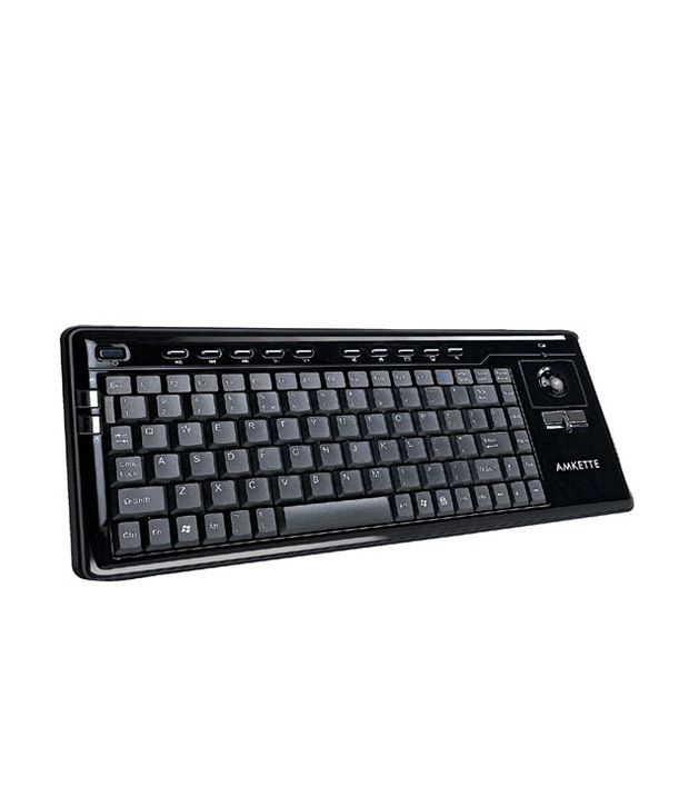 Amkette fsa329p Black Wireless Keyboard Mouse Combo Keyboard