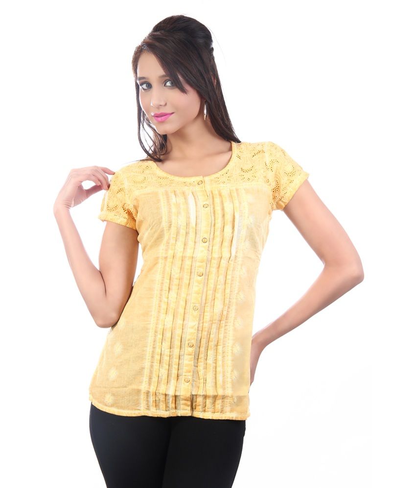 lemon yellow tops online