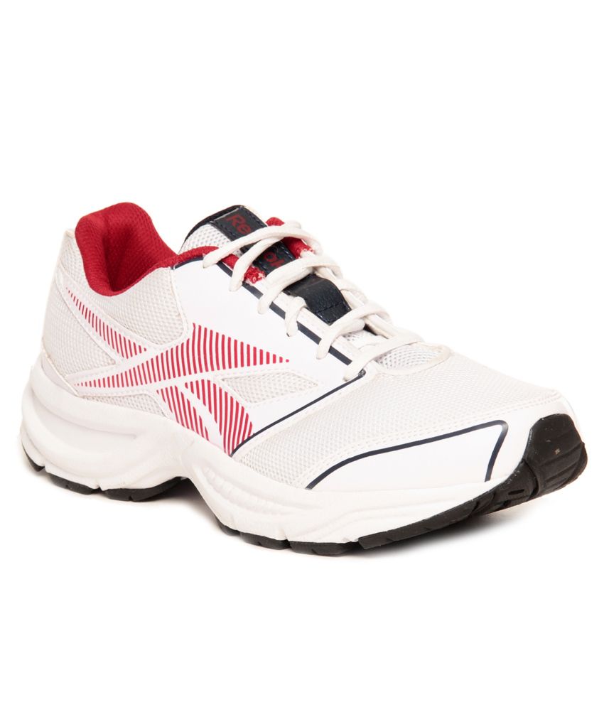Reebok City Runner Lp White & Red Running Shoes - Buy Reebok City ...