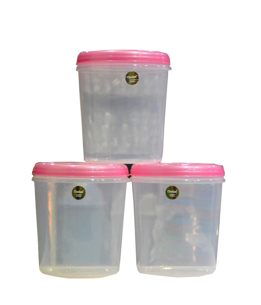Chetan 10.0 Ltr Seal Fresh Kitchen Storage Container Set3 Pcs Buy