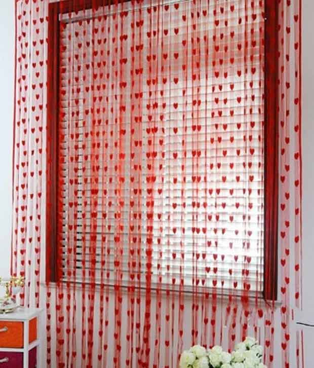     			JBG Home Store Set of 2 Door String Curtains Curtains