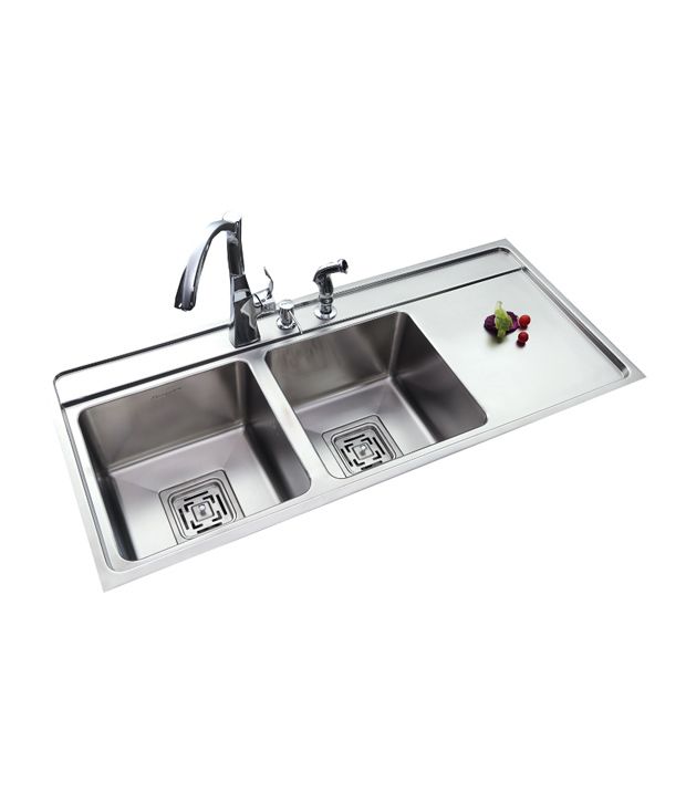 Buy Anupam Double Bowl Kitchen Sink Online At Low Price In