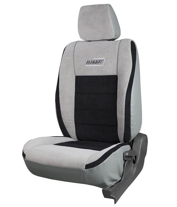 bardi  pu leather car seat covers  maruti  light grey