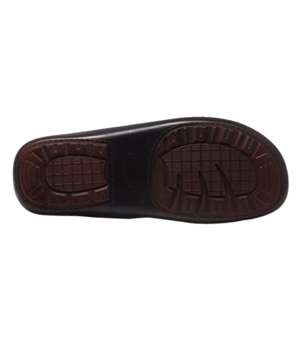 Egoss Men's Black Elegant Leather Sandals Buy Egoss Men's Black