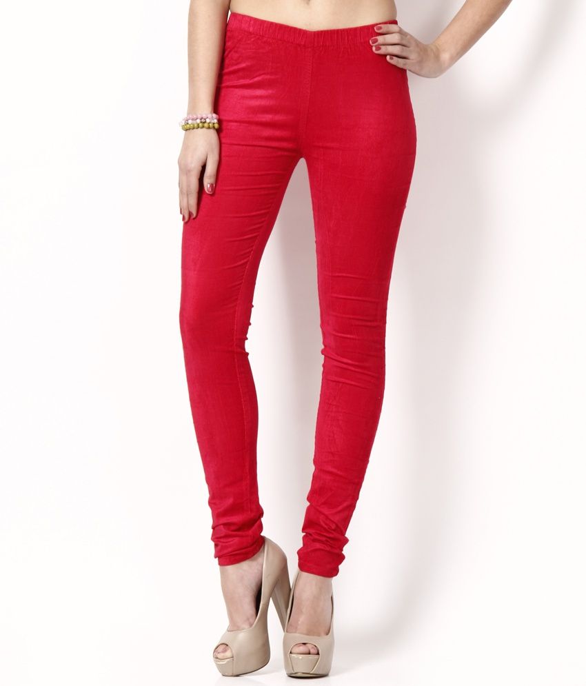 red jeggings old navy