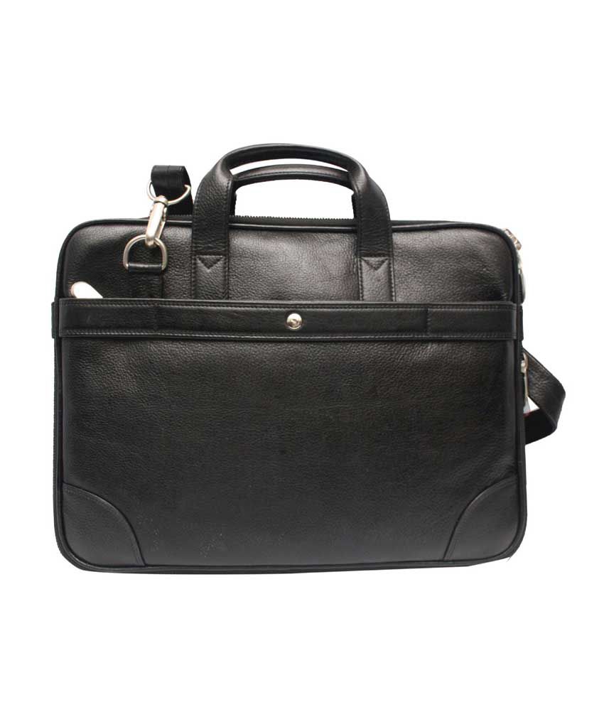 C Comfort Sleek office Bag Brown Leather 14 inch Laptop Messenger Bags ...