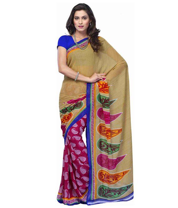 dani chiffon saree