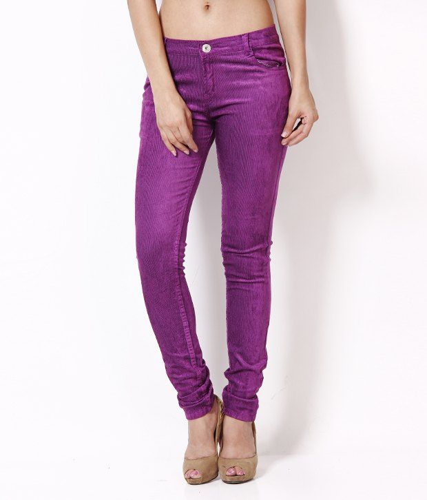 dark purple corduroy pants