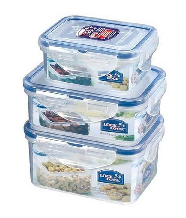  Lock N Lock  Airtight Storage Container Set Of 3 Buy 