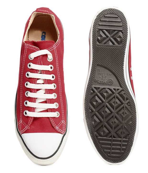 Converse Red Canvas Shoes - Buy Converse Red Canvas Shoes Online at ...
