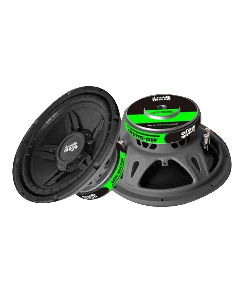 10 inch mojo subwoofer