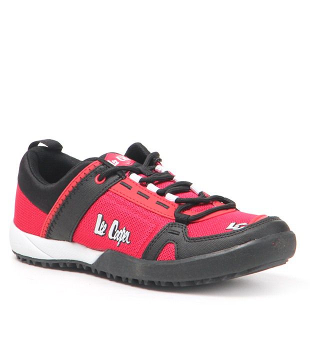 Lee Cooper Sports Notable Red And Black Shoes - Buy Lee Cooper Sports ...