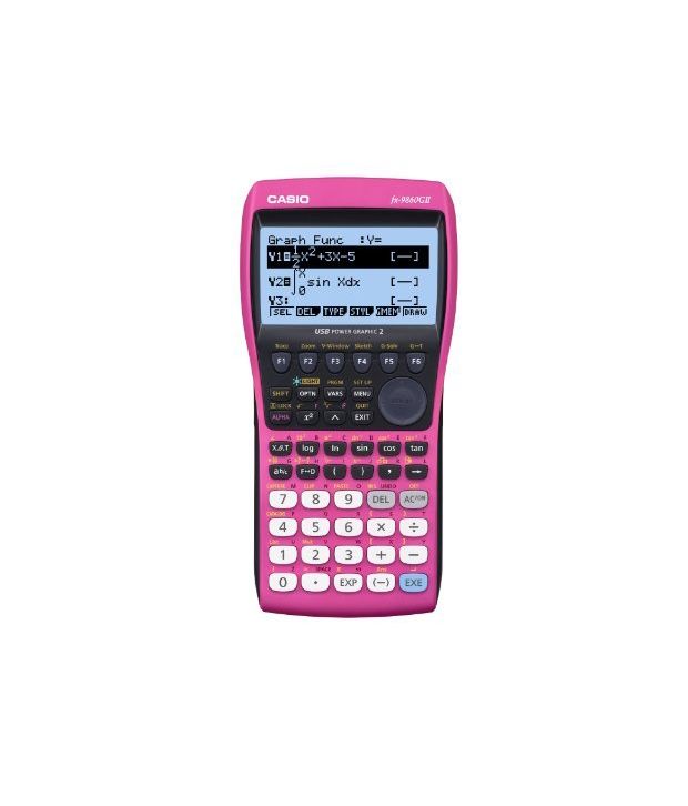 Casio FX9860GIIPK Calculator Graphing Buy Online at Best Price in
