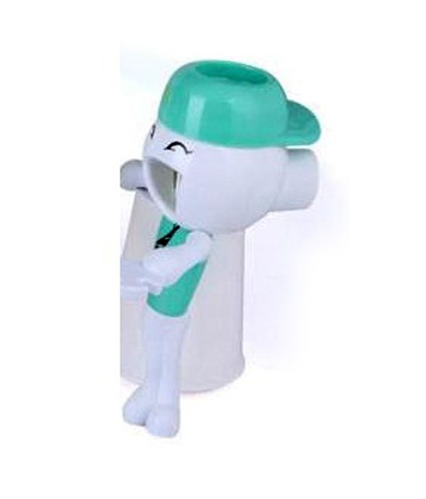 Buy Everything Imported Green Toothpaste Dispenser & Toothbrush Holder Online at Low Price in